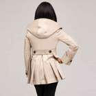 Hooded Trench Coat, , small