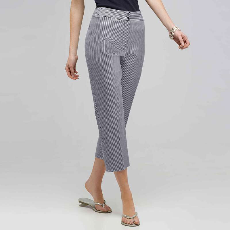 Straight Ankle Pant., , large