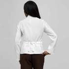 Button Front Jacket., White, small