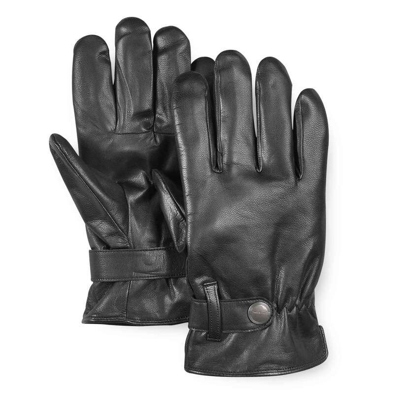 Men's Oxford Gloves, Black, large