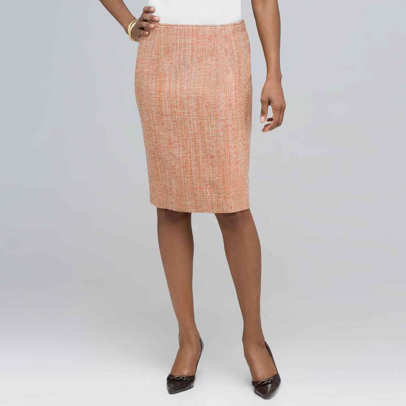 Tweed Pencil Skirt., , large