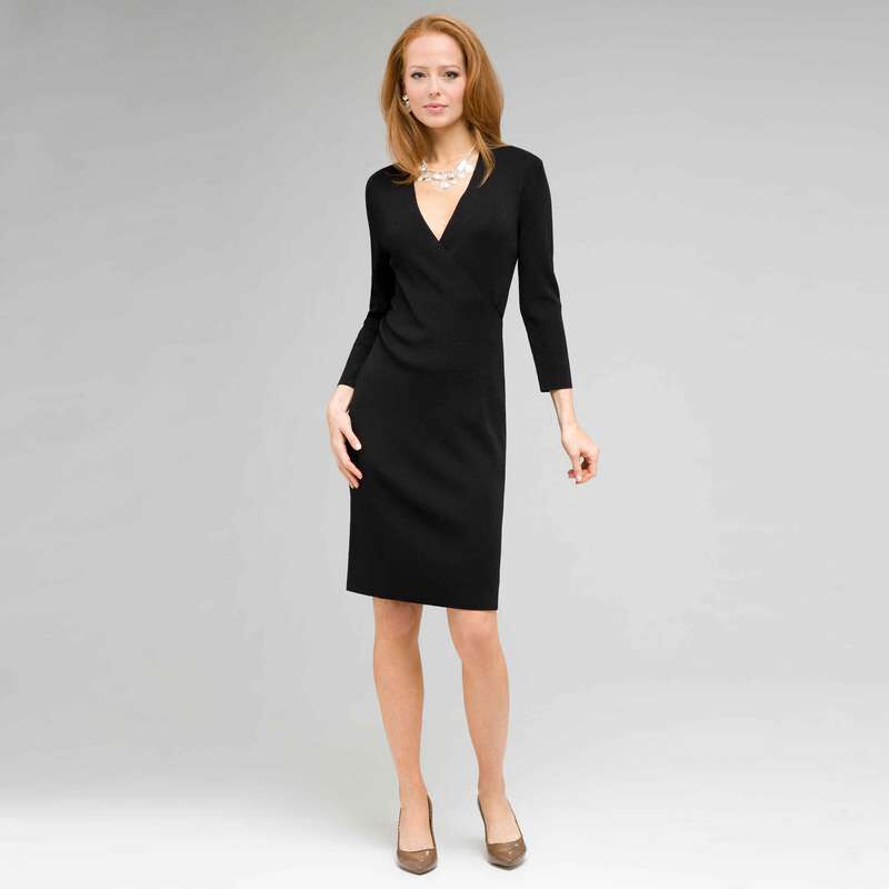 Pack-And-Go Dress, Black, large