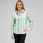 Long Sleeve Striped Button Down, , small