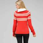 Long Sleeve Raglan Button Out Turtle Neck, , small