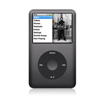 Apple iPod Classic, Black, large